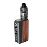 VooPoo Drag 4 Kit External Battery Device/kit Voopoo Gun Metal and Rosewood