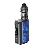 VooPoo Drag 4 Kit External Battery Device/kit Voopoo Gunmetal and Ocean Blue
