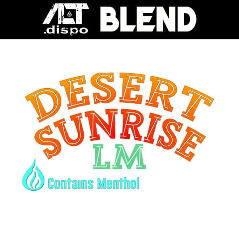 Light Menthol Desert Sunrise Alt.Dispo Alt.Dispo Old Pueblo Vapor 