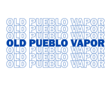 OPV Preorder T-Shirts OPV Gear Old Pueblo Vapor White Small Multi OPV