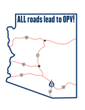 OPV Preorder T-Shirts OPV Gear Old Pueblo Vapor White Small OPV Arizona