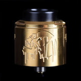 Vaperz Cloud Nightmare Mini V2 25mm RDA Rebuildables Vaperz Cloud Gold 