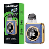 Vaporesso XROS 5 Nano Kit Hardware Vaporesso Blue Leatherette 