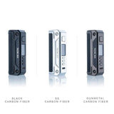 Lost Vape Thelema Solo 100w Mod External Battery Device/kit Lost Vape Black/Carbon Fiber 