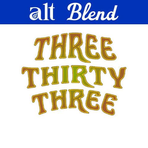 Three Thirty Three (333) alt Blend Alt E-Liquid Old Pueblo Vapor 