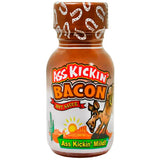Travel Size Hot Sauce 0.75 oz Spicy Ass Kickin Ass Kickin’ Bacon Hot Sauce 